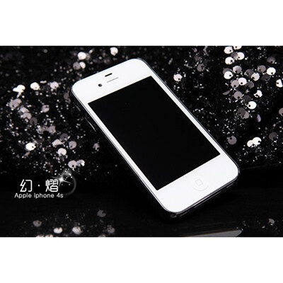 Пластиковый чехол Nillkin Phantom Glistening Series Black для Apple iPhone 4/4S(4)