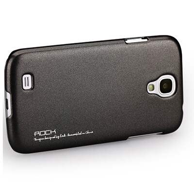 Пластиковый чехол ROCK NEW NakedShell Series Black для Samsung i9500 Galaxy S4(2)