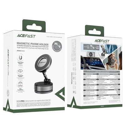Автомобильный держатель с присоской Acefast E28 manual suction cup magnetic(9)