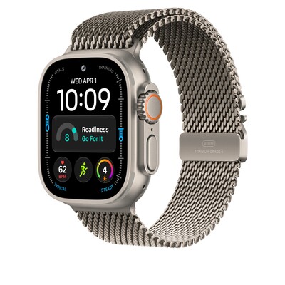 Оригинальный ремешок миланская петля Original 49mm Natural Titanium Milanese Loop - Small(2)
