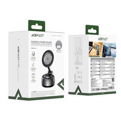 Автомобильный магнитный держатель ACEFAST E54 Magnetic Phone Holder с электрической вакуумной присоской(9)