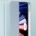 Защитный чехол Acrylic TPU Case с креплением для стилуса зеленый для Apple iPad Pro 12.9 (2022) Wi-Fi(#6)