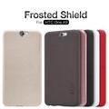 Пластиковый чехол с пленкой Nillkin Super Frosted Shield Black для HTC One A9(#4)
