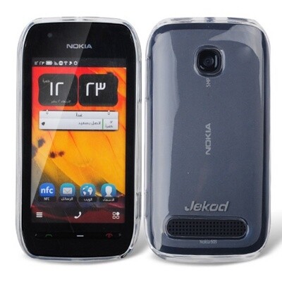 Силиконовый чехол накладка Jekod White для Nokia 603(1)