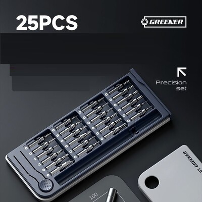 Набор прецизионных отверток Greener Precision Set 25 в 1(6)