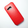 Кожаный чехол Armor Case Red для HTC One M8 mini 2(#3)