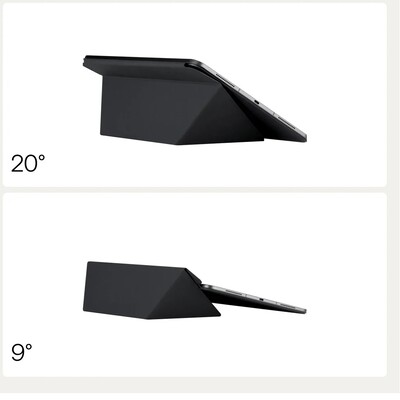 Магнитный чехол-подставка Pitaka MagEZ Folio 3 черный для Apple iPad Pro 11 (2025)(4)