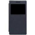 Полиуретановый чехол Nillkin Sparkle Leather Case Black для Lenovo P70(#1)