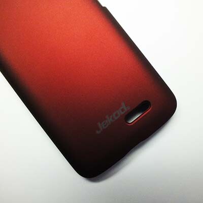 Пластиковый чехол Jekod Cool Case Red для LG L65 Dual D285(2)