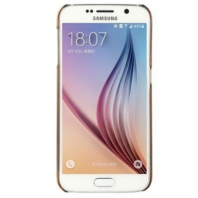 Пластиковый бампер Baseus Super Slim Gold для Samsung G920F Galaxy S6(2)