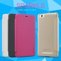 Полиуретановый чехол Nillkin Sparkle Leather Case Gold для Xiaomi MI4i(#4)