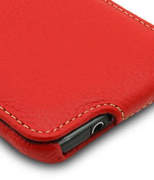 Кожаный чехол книга Melkco Leather Case RED LC для Samsung i9000 Galaxy S(4)
