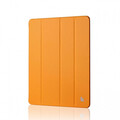 Кожаный чехол Jisoncase Executive Smart Cover Orange для Apple iPad 4(#1)