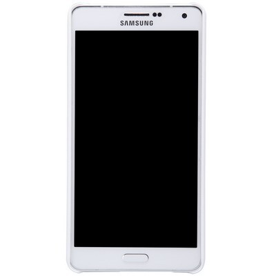 Пластиковый чехол с пленкой Nillkin Super Frosted Shield White для Samsung Galaxy A7(2)