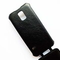 Кожаный чехол Armor Case Black для Samsung G800F Galaxy S5 mini(#4)