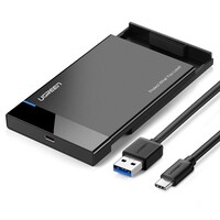 Внешний бокс для дисков 2,5" UGREEN US221-50743 кабель USB-C - USB-A 3.0