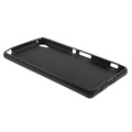 Силиконовый бампер Becolor TPU Case 1mm Black Mate для Sony Xperia Z3+(#3)