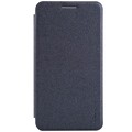 Полиуретановый чехол Nillkin Sparkle Leather Case Black для Samsung Galaxy A3(#1)
