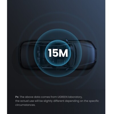 Беспроводной аудиоресивер UGREEN CM596-90748 — Bluetooth 5.3 / AUX 3.5 мм(4)
