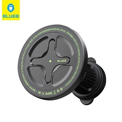 Держатель с беспроводной зарядкой Blueo Ape Legend Car Mount Magnetic Wireless Charger(2)