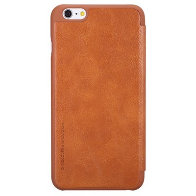 Кожаный чехол Nillkin Qin Leather Case Brown для Apple iPhone 6/6s(2)