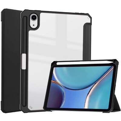 Защитный чехол книжка Acrylic TPU Case с креплением для стилуса черный для Apple iPad Mini 6 (2021)(1)