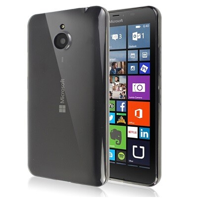 Силиконовый бампер Becolor TPU Case 0.5mm Grey для Microsoft Lumia 850(1)
