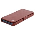 Кожаный чехол HOCO Duke folder Leather Case Brown для Apple iPhone 5/5s/SE(#4)