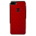 Пластиковый чехол CHANEL Red для Apple iPhone 5/5s/SE(#4)