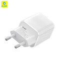 Сетевое зарядное устройство Blueo 35W Gallium Nitride Charger Series (1xType-C, 1xUSB-A) белое(#2)