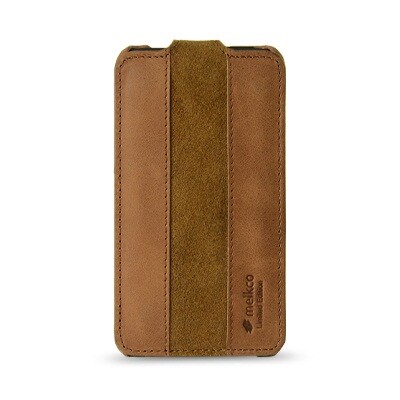 Кожаный чехол книга Melkco Leather Case Vintage/Suede Brown для HTC EVO 3D(2)