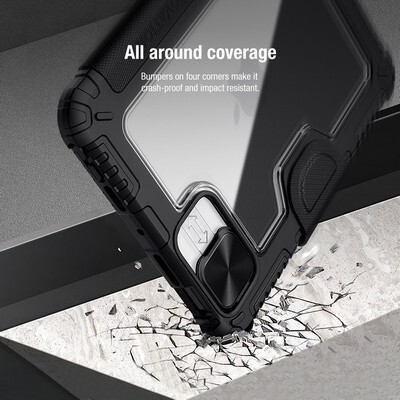 Защитный чехол Nillkin Bumper Leather Case Pro Черный для Apple iPad Mini 6 (2021)(5)