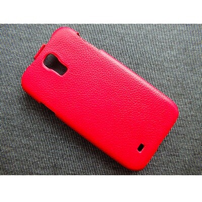 Кожаный чехол Melkco Leather Case Red LC для Samsung i9500 Galaxy S4(2)