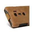 Кожаный чехол книга Melkco Leather Case Vintage/Suede Brown для HTC EVO 3D(#4)