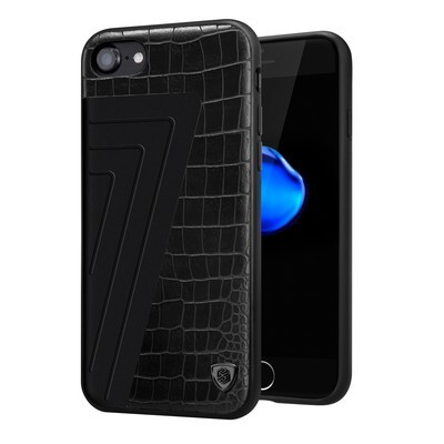 Гибридная накладка Nillkin Hybrid Case Crocodile Black для Apple iPhone 7(3)
