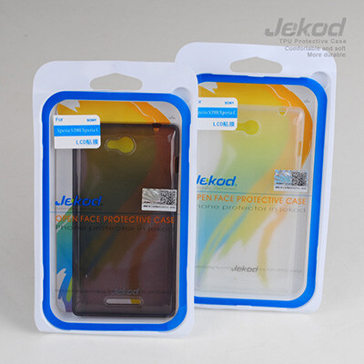 Силиконовый чехол Jekod TPU Case Black для Sony Xperia C S39h(4)