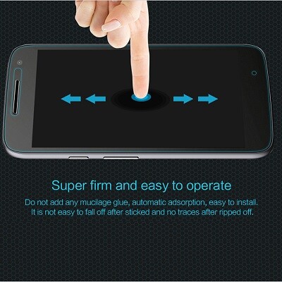 Противоударное защитное стекло Tempered Glass Protector 0.3mm для Motorola Moto G4(4)