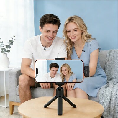 Беспроводной петличный микрофон Acefast R4 Wireless lavalier microphone(6)