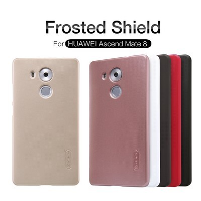 Пластиковый чехол Nillkin Super Frosted Shield Black для Huawei Mate 8(4)