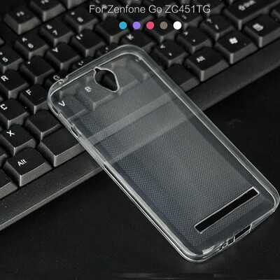 Силиконовый бампер Becolor TPU Case 0.5mm Grey для Asus Zenfone Go ZC451TG(2)