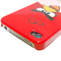 Пластиковый чехол Gear4 Angry Birds Red для Apple iPhone 4/4S(#3)