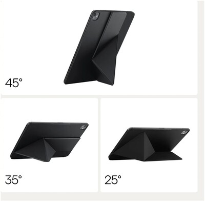Магнитный чехол-подставка Pitaka MagEZ Folio 3 черный для Apple iPad Pro 11 (2025)(3)