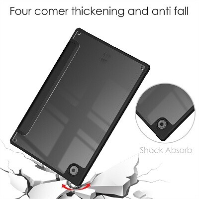 Защитный чехол Acrylic TPU Case черный для Samsung Galaxy Tab A9(6)
