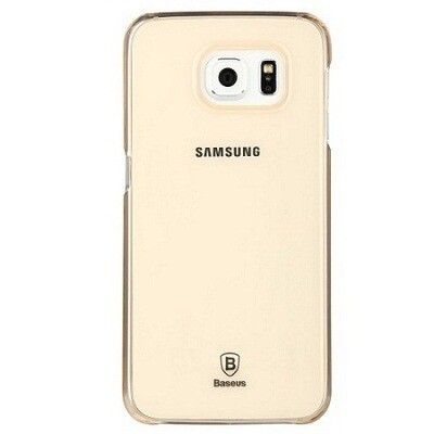 Пластиковый бампер Baseus Super Slim Gold для Samsung G920F Galaxy S6(1)