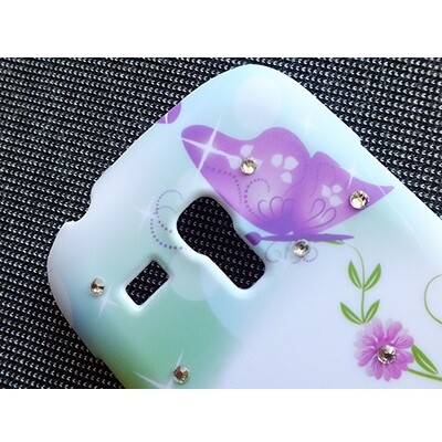 Пластиковый чехол Dreams Butterfly Purple для Samsung S7562 Galaxy S Duos(3)