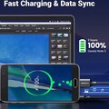 Кабель для зарядки и передачи данных Ugreen US130-60528 USB-A 3.0 to Micro-B 0.5m(#7)