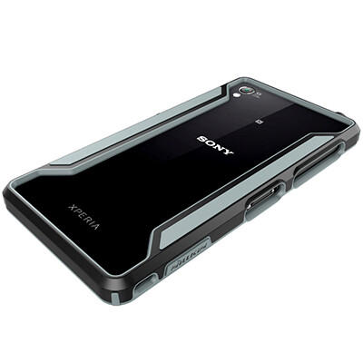 Пластиковый бампер Nillkin Armor-Border series Black  для Sony Xperia Z3 D6603(4)
