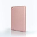 Кожаный чехол Jisoncase Executive Smart Cover Light Pink для Apple iPad 4(#3)