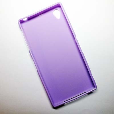 Силиконовый чехол Becolor Purple для Sony Xperia Z1 L39h(2)