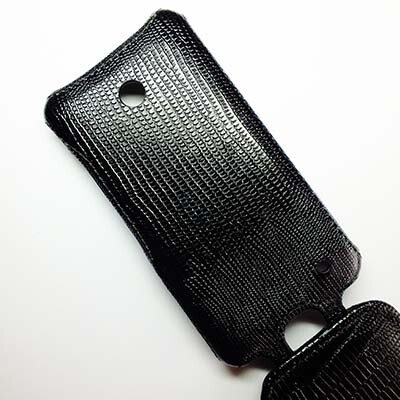 Кожаный чехол Abilita Leather Case Black Snake для Nokia Lumia 630(4)